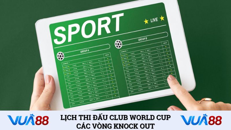 Lịch thi đấu Club World Cup các vòng knock out
